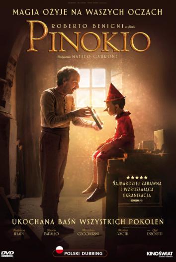 plakat do filmu Pinokio