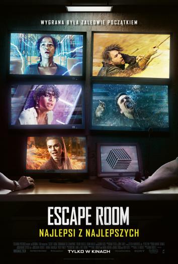 plakat do filmu ESCAPE ROOM: NAJLEPSI Z NAJLEPSZYCH