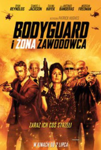 plakat do filmu Bodyguard i żona zawodowca