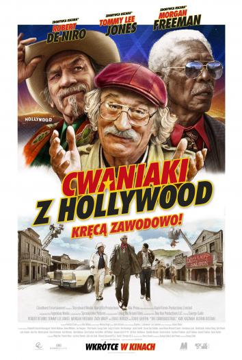 plakat do filmu Cwaniaki z Hollywood