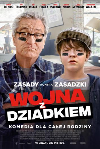 plakat do festiwalu Wojna z dziadkiem