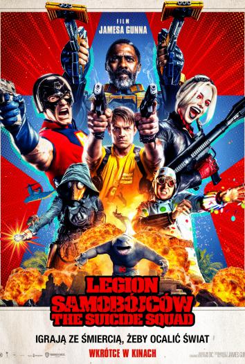 plakat do filmu LEGION SAMOBÓJCÓW. THE SUICIDE SQUAD
