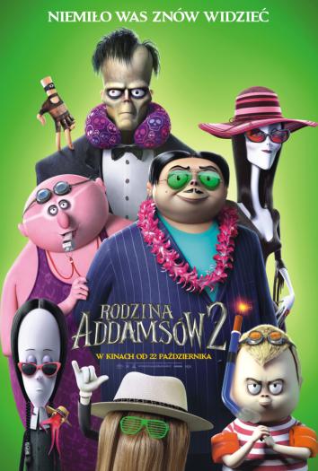 plakat do filmu RODZINA ADDAMSÓW 2