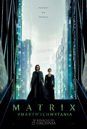 plakat do filmu Matrix Zmartwychwstania