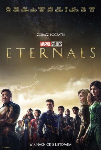 plakat do filmu ETERNALS