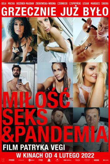 plakat do filmu MIŁOŚĆ, SEX & PANDEMIA
