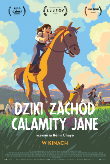 plakat do filmu DZIKI ZACHÓD CALAMITY JANE