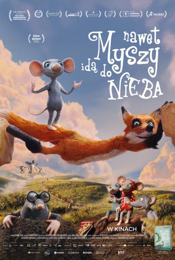 plakat do filmu NAWET MYSZY IDĄ DO NIEBA