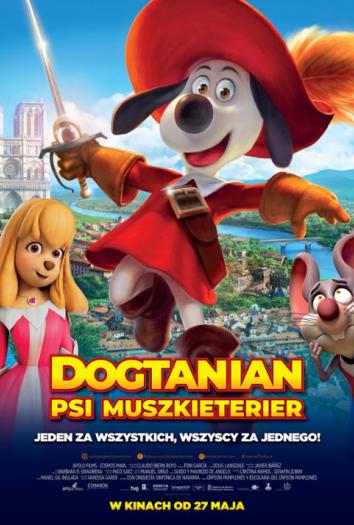 plakat do filmu DOGTANIAN. PSI MUSZKIETERIER  