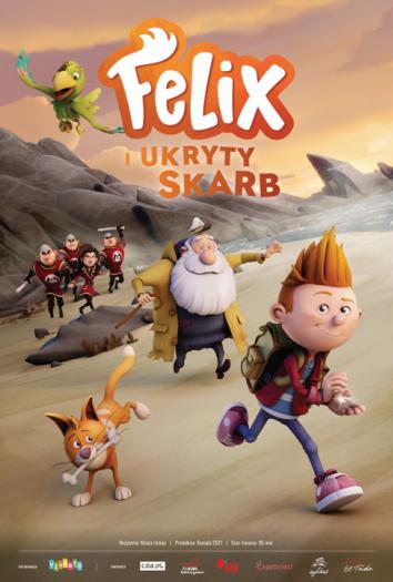 plakat do filmu FELIX I UKRYTY SKARB