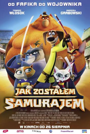 plakat do filmu JAK ZOSTAŁEM SAMURAJEM