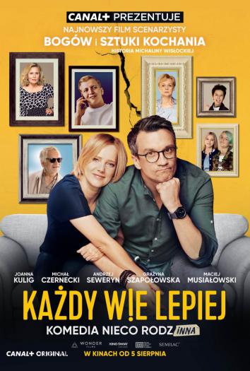 plakat do filmu KAŻDY WIE LEPIEJ