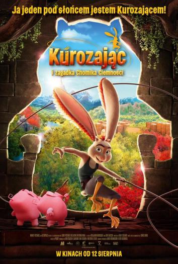 plakat do filmu KUROZAJĄC I ZAGADKA CHOMIKA CIEMNOŚCI