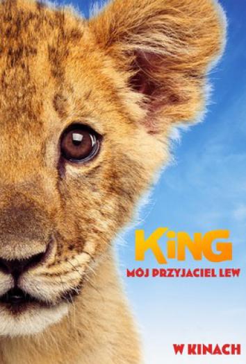 plakat do filmu KING: MÓJ PRZYJACIEL LEW