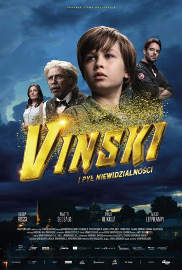 plakat do filmu VINSKI I PYŁ NIEWIDZIALNOŚCI