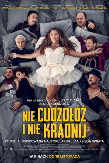 plakat do filmu NIE CUDZOŁÓŻ I NIE KRADNIJ