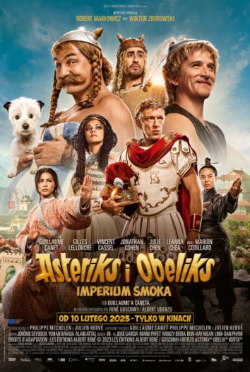 plakat do filmu ASTERIKS I OBELIKS: IMPERIUM SMOKA