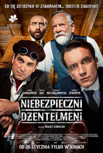 plakat do filmu NIEBEZPIECZNI DŻENTELMENI