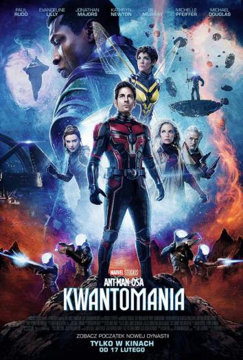 plakat do filmu ANT-MAN I OSA: KWANTOMANIA