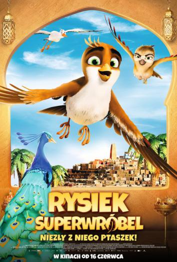 plakat do filmu RYSIEK SUPERWRÓBEL