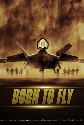 plakat do filmu BORN TO FLY