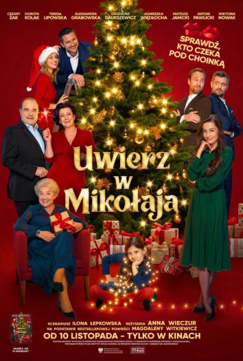 plakat do filmu UWIERZ W MIKOŁAJA