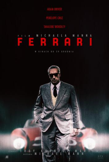 plakat do filmu FERRARI