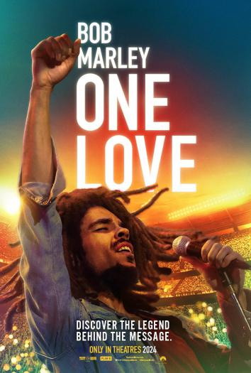 plakat do filmu BOB MARLEY. ONE LOVE