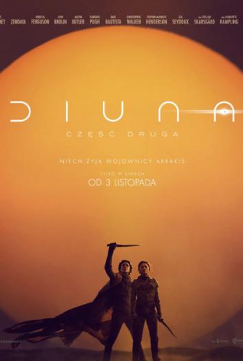 plakat do filmu DIUNA: CZĘŚĆ DRUGA