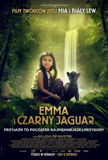 plakat do filmu EMMA I CZARNY JAGUAR