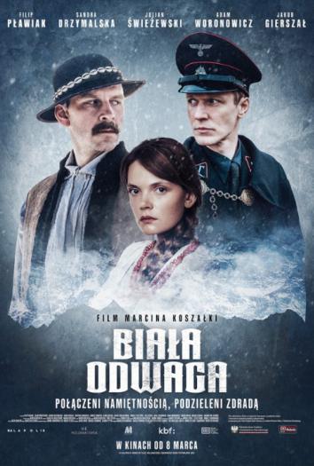 plakat do filmu BIAŁA ODWAGA