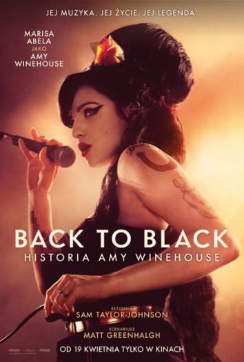 plakat do filmu BACK TO BLACK. HISTORIA AMY WINEHOUSE