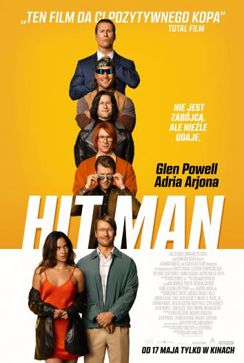 plakat do filmu HIT MAN