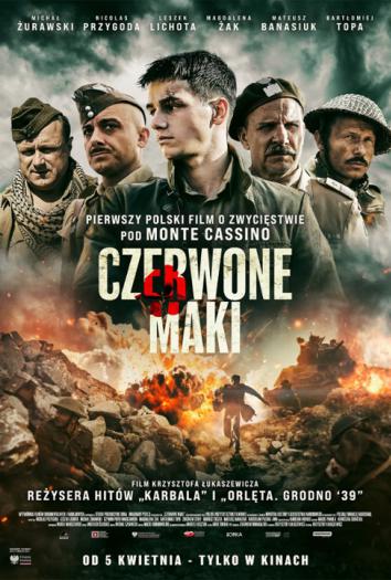 plakat do filmu CZERWONE MAKI