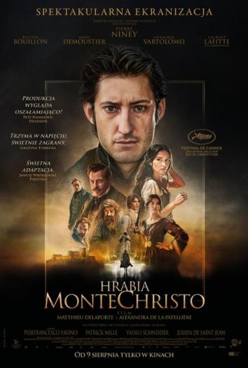 plakat do filmu HRABIA MONTE CHRISTO