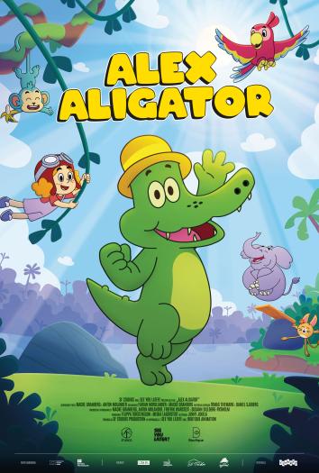 plakat do filmu ALEX ALIGATOR