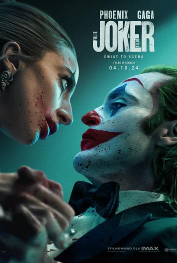 plakat do filmu JOKER: FOLIE A DEUX