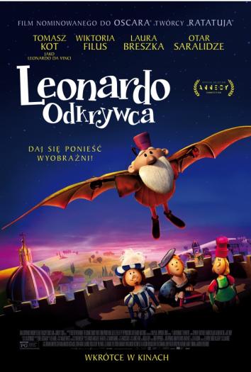 plakat do filmu LEONARDO. ODKRYWCA