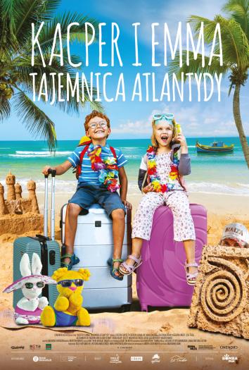 plakat do filmu KACPER I EMMA. TAJEMNICA ATLANTYDY