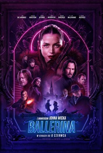 plakat do filmu BALLERINA. Z UNIWERSUM JOHNA WICKA