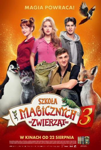 plakat do filmu SZKOŁA MAGICZNYCH ZWIERZĄT 3
