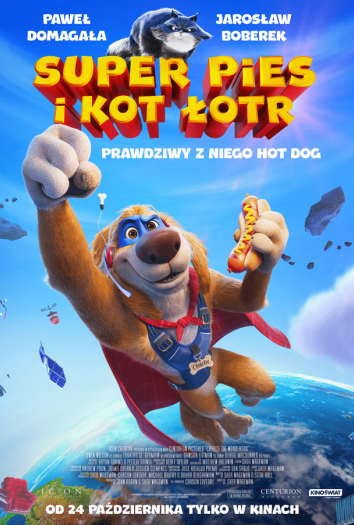 plakat do filmu SUPER PIES I KOT ŁOTR