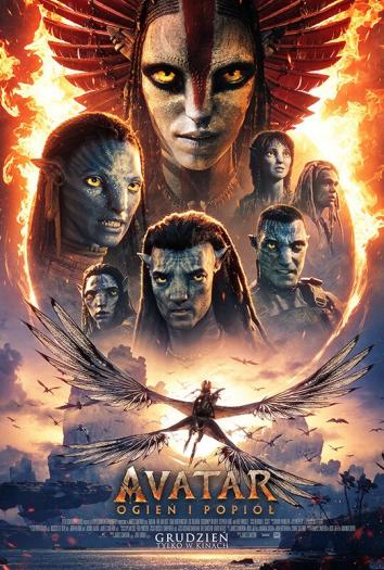 plakat do filmu AVATAR: OGIEŃ I POPIÓŁ