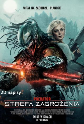 plakat do filmu PREDATOR: STREFA ZAGROŻENIA