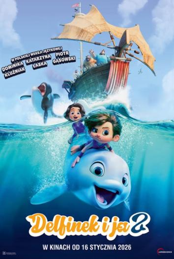 plakat do filmu DELFINEK I JA 2