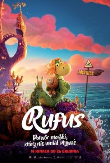 plakat do filmu RUFUS. POTWÓR MORSKI, KTÓRY NIE UMIAŁ PŁYWAĆ
