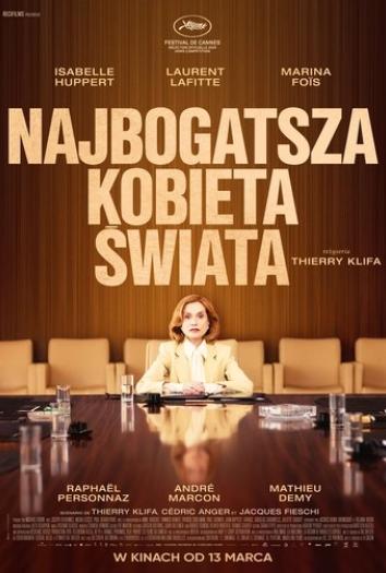 plakat do filmu NAJBOGATSZA KOBIETA ŚWIATA