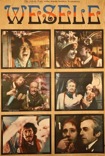 plakat do filmu WESELE