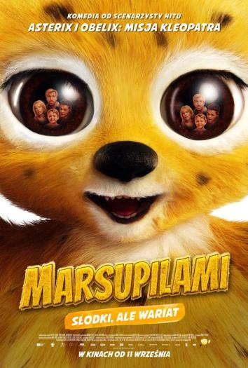 plakat do filmu MARSUPILAMI