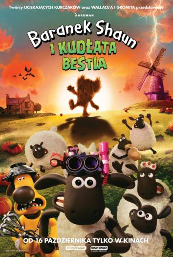 plakat do filmu BARANEK SHAUN I KUDŁATA BESTIA